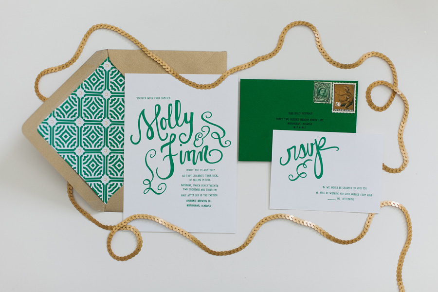 St. Patrick's Day Wedding
