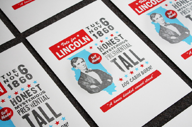 Abraham Lincoln, vote, design